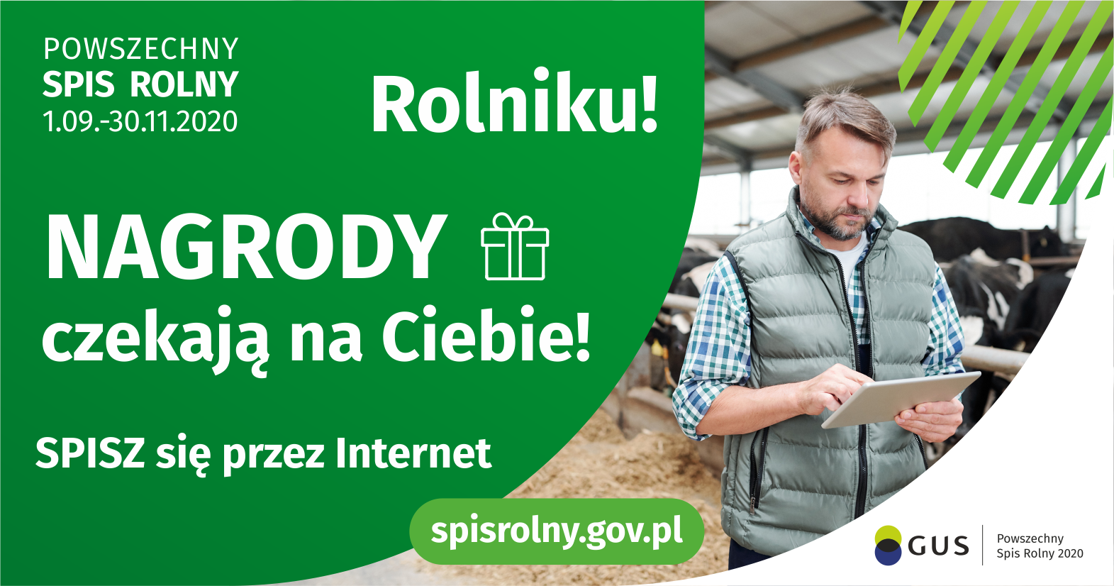 Rolniku, spisz się i daj wygrać sobie, swojej gminie i polskiemu rolnictwu!