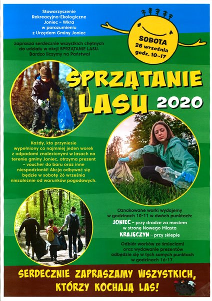 Sprzątanie lasu 2020