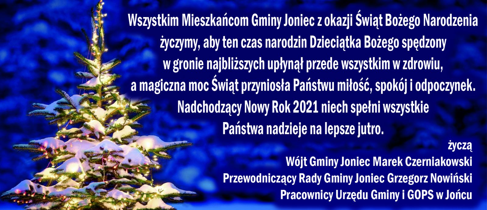 Życzenia bożonarodzeniowe